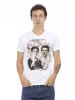 Trussardi Action Weiß Baumwolle T-Shirt