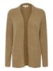 b. young BYMIRELLE SHORT CARDIGAN 2 - KNIT Regular fit in Tannin Melange