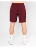 BIDI BADU Pure Wild 9Inch Shorts in bordeaux