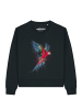 wat? Apparel Sweatshirt Papagei in Schwarz