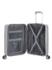 Roncato Airglam 4 Rollen Kabinentrolley S 55 cm mit Dehnfalte in grigio perla