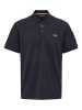 Only&Sons Poloshirt Kurzarm Polokragen Baumwolle Hemd in Dunkelblau