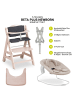 Hauck Beta Plus Whitewashed 5-tlg. Newborn Set in beige