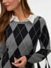 Vero Moda Strickkleid in Medium Grey Melange