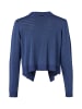 Mart Visser Delhi Lurex Cardigan Grau Blau