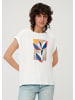 s.Oliver T-Shirt in 02D0_ecru
