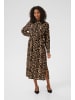 Kaffe Kleid KAhannah Loose fit in Naturel Leopard Print