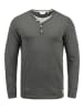 !SOLID Langarmshirt in grau