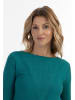 Usha Damen Strick Pullover in Smaragdgrün