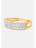 Diamant Exquis Ring aus 375 Gelbgold mit Diamant