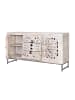 Giner y Colomer Sideboard aus Mangoholz in White