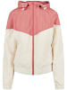 Urban Classics Windbreaker in palepink/whitesand