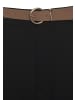 LASCANA Bundfaltenhose in schwarz
