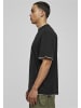 Urban Classics Tall Tees in blk/wht