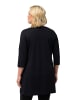 Ulla Popken Longshirt in schwarz