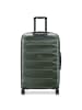 Delsey Meteor 4 Rollen Trolley L 78 cm mit Dehnfalte in olive