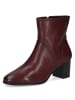 Caprice Stiefelette in rot