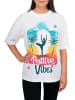 Reichstadt Reichstadt Oversized T-Shirt Damen  24RSW057 Tropical Vibes XXL