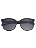 Bertha Polarisierte Sonnenbrille "Avery" in Schwarz/Schwarz