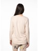 SHORT STORIES Langarmshirt in Gemustert Creme
