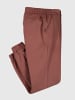 Sieh an! Twill-Hose in rotbraun