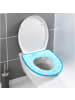 Wenko WC-Sitzpolster in blau