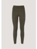 Hessnatur Leggings in vintage oliv