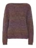 PULZ Jeans Strickpullover PZIRIS Multicolor Pullover in braun