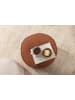 Lumaland Sitzsack-Hocker Indoor Teddyfleece 50l beige Braun