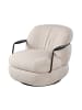 Signature Sessel MICHEL in Beige - (W)82  x (H)77  x (L)92 cm