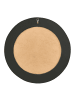Beliani Wandspiegel MALO in Schwarz/Gold - (W) 66 x (H) 66 x (L) 3 cm