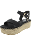 Tommy Hilfiger Shiny Touches Flatform We Sandalette Schwarz