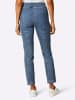 ascari Lyocell-Baumwoll-Schlupfjeans in blue-stone-washed