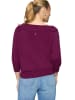 Zero  Strickpullover im Camen-Look in Magenta Purple