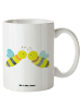 Mr. & Mrs. Panda Tasse Biene Liebe ohne Spruch in Weiß