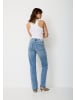 Paddock's 5-Pocket Jeans LARA in light blue used moustache
