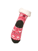 Arizona-Shopping Thermo Socken Kuschelsocken Anti Rutsch Sohle Gefüttert in Pink
