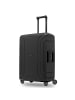 Redolz Essentials 15 4-Rollen Trolley 65 cm mit Dreipunkt-Verschluss deep black