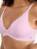 Sloggi Bügelloser BH Blue ZERO Feel Bliss THE UP in FLORAL PINK