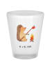 Mr. & Mrs. Panda Schnapsglas Igel Grillen ohne Spruch in Transparent