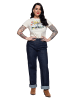 Queen Kerosin Queen Kerosin Marlene Jeans Josie in Denim