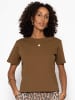 SASSYCLASSY Rundhals T-Shirt in Khaki