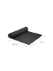 relaxdays 3x Unkrautvlies 150g/m² in Schwarz - 150 m