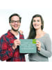 Mr. & Mrs. Panda Mauspad Spruch Gelassenheit in Krisen mit Spruch in Meeresbrise