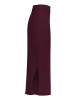 Betty Barclay Strickrock mit Seitenschlitzen in Dark Aubergine