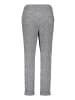 BETTY & CO Karo-Hose mit Bindegürtel in Black/Camel