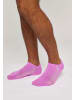 SNOCKS Sneaker Socken aus Bio-Baumwolle 6 Paar in Mix (Grün/Weiß/Pink)