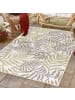 KADIMA DESIGN Teppich Outdoor Flachgewebe Palmenmotiv Polypropylen Terrasse