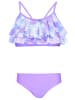 Aquarti Mädchen Bikini Set Zweiteilig Bikinislip Bustier in lila