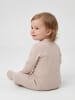 TupTam Baby Unisex Schlafstrampler mit Fuß 3er Pack in beige/weiß